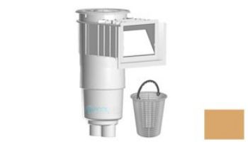 Aquastar Flow Star Skimmer with 5" Deep Throat, Float Assembly, Lid, Adjustable Collar and 9" Ultra Basket for Fiberglass | White | SKRFL12101-L