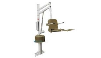 Aqua Creek Spa Lift Ultra | No Anchor | White with Gray Seat | F-005SLU-G