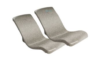 SR Smith Destination Series In-Pool Rocking Lounge Chair | Set of 2 | Pebble | DS-2-55-2PK