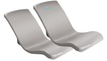 SR Smith Destination Series In-Pool Rocking Lounge Chair | Set of 2 | Gray | DS-2-52-2PK