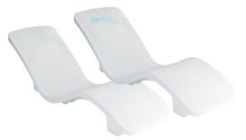 SR Smith R-Series Rotomolded In-Pool Lounger | Set of 2 | White | RS-1-2-2PK