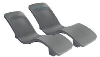 SR Smith R-Series Rotomolded In-Pool Lounger | Set of 2 | Taupe | RS-1-10-2PK