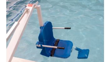 Aqua Creek Admiral Pool Lift | White with Blue Seat | F-ADMRL