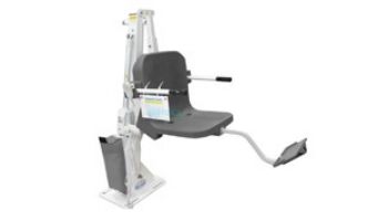 Aqua Creek Admiral Pool Lift | White with Gray Seat | F-ADMRL-G