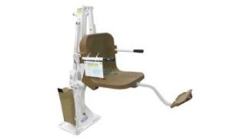 Aqua Creek Admiral Pool Lift | White with Gray Seat | F-ADMRL-G