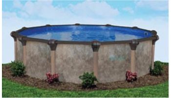 Coronado 8' Round Above Ground Pool | Basic Package 54" Wall | 182072