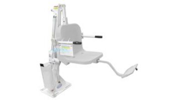 Aqua Creek Admiral Pool Lift | White with Tan Seat | F-ADMRL-T