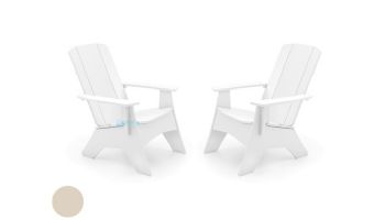 Ledge Lounger Mainstay Collection Adirondack Package | Cloud | LL-SS-MS-AP-CD