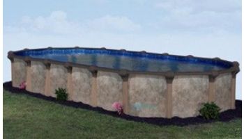 Coronado 8' x 12' Oval Above Ground Pool | Basic Package 54" Wall | 182193