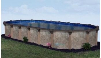 Coronado 12' x 18' Oval Above Ground Pool | Basic Package 54" Wall | 182195