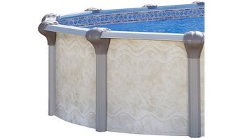 Chesapeake 12' x 18' Oval Above Ground Pool | Basic Package 54" Wall | 182219