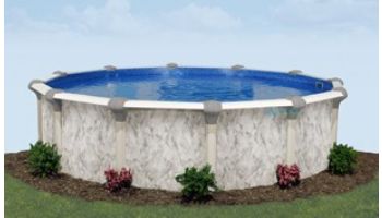 Tahoe 8' Round Above Ground Pool | Basic Package 54" Wall | 182221