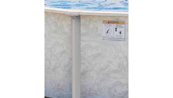 Pristine Bay 12' Round Above Ground Pool | Basic Package 48" Wall | 182235