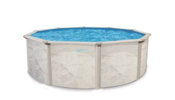 Echo 15' Round Above Ground Pool with Standard Package | 48" Wall | PPECH1548