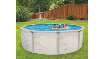 Echo 18' Round Above Ground Pool Package | 48" Wall | PPECH1848