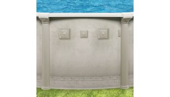 Millenium 15' Round Above Ground Pool with Standard Package | 52" Wall | PPMIL1552