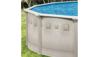 Millenium 15' Round Above Ground Pool with Standard Package | 52" Wall | PPMIL1552