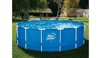 Blue Wave Active Frame Swimming Pool Package | 15' Round 48" Tall | NB19790