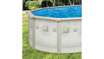 Millenium 12' x 24' Oval Above Ground Pool Package | 52" Wall | PPMIL122452