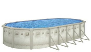 Millenium 16' x 26' Oval Above Ground Pool with Standard Package | 52" Wall | PPMIL162652