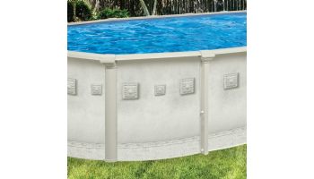 Millenium 18' x 33' Oval Above Ground Pool Package | 52" Wall | PPMIL183352