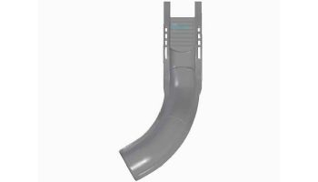 Global Pool Products Tidal Wave Slide with LED Light | Right Turn | Gray | GPPSTW-GREY-R-LED