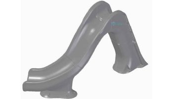 Global Pool Products Tidal Wave Slide with LED Light | Right Turn | Gray | GPPSTW-GREY-R-LED