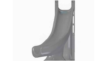 Global Pool Products Tidal Wave Slide with LED Light | Right Turn | Gray | GPPSTW-GREY-R-LED