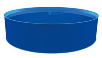 Blue Wave Cobalt 12' Round Above Ground Pool Package | 36" Steel Wall | NB19784