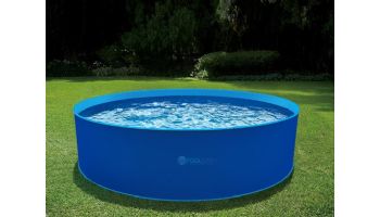 Blue Wave Cobalt 15' Round Above Ground Pool Package | 48" Steel Wall | NB19785