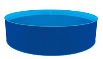 Blue Wave Cobalt 15' Round Above Ground Pool Package | 48" Steel Wall | NB19785