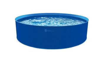 Blue Wave Cobalt 15' Round Above Ground Pool Package | 48" Steel Wall | NB19785