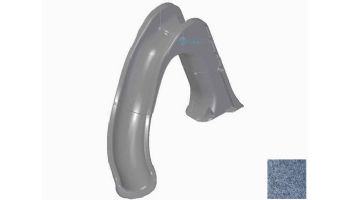 Global Pool Products Tidal Wave Slide with LED Light | Left Turn | Gray | GPPSTW-GREY-L-LED