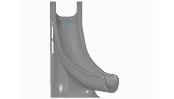 Global Pool Products Tidal Wave Slide with LED Light | Left Turn | Gray | GPPSTW-GREY-L-LED