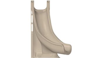 Global Pool Products Tidal Wave Slide with LED Light | Left Turn | Sandstone | GPPSTW-SAND-L-LED