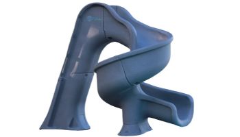 Global Pool Products Tsunami Swimming Pool Slide with LED Light | Sandstone | GPPSTS-SAND-LED