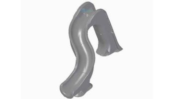 Global Pool Products Rip Tide Slide | Right Turn | Gray | GPPSRT-GREY-R