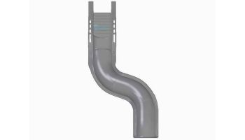 Global Pool Products Rip Tide Slide | Right Turn | Gray | GPPSRT-GREY-R