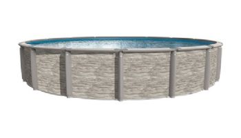 Azor 12' Round Above Ground Pool | Basic Package 54" Wall | 182387