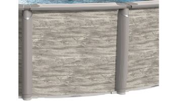 Azor 21' Round Above Ground Pool | Basic Package 54" Wall | 182399