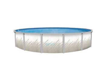 Pretium 27' Round Above Ground Pool | Basic Package 52" Wall | 182414