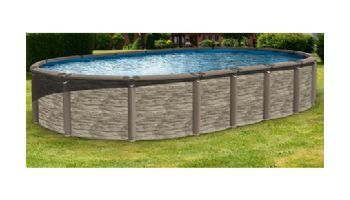 Azor 12' Round Above Ground Pool | Basic Package 54" Wall | 182387