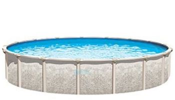 Magnus 24' Round Above Ground Pool | Basic Package 54" Steel Wall | 182483