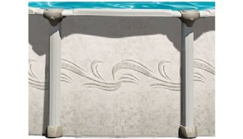 Magnus 15' Round Above Ground Pool | Basic Package 54" Aluminum Wall | 182492