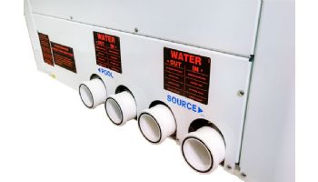 AquaCal SunPower SP05 Heat Pump Hybrid Spa Heater with Installation Kit | 3-Phase 230V 60HZ | SP05BRDSWPM
