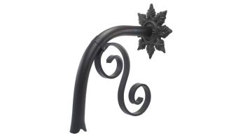 Black Oak Foundry Large Droop Spout with Normandy | Antique Brass / Bronze Finish | S7783-AB | S7835-AB