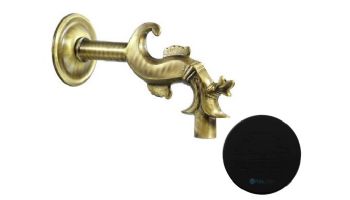 Black Oak Foundry Bologna Spout | Almost Black Finish | S22-BLK