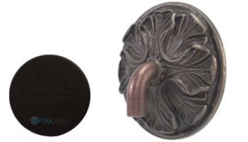Black Oak Foundry Hibiscus Spout | Distressed Copper Finish | S87-A-DC