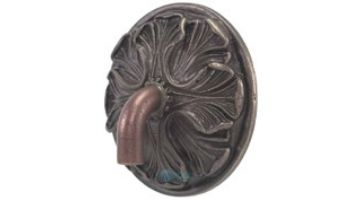 Black Oak Foundry Hibiscus Spout | Oil Rubbed Bronze Finish | S87-A-ORB