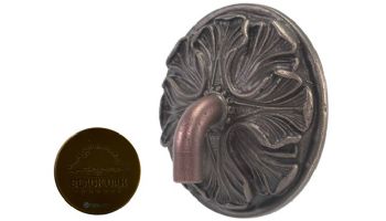 Black Oak Foundry Hibiscus Spout | Antique Brass / Bronze Finish | S87-A-AB